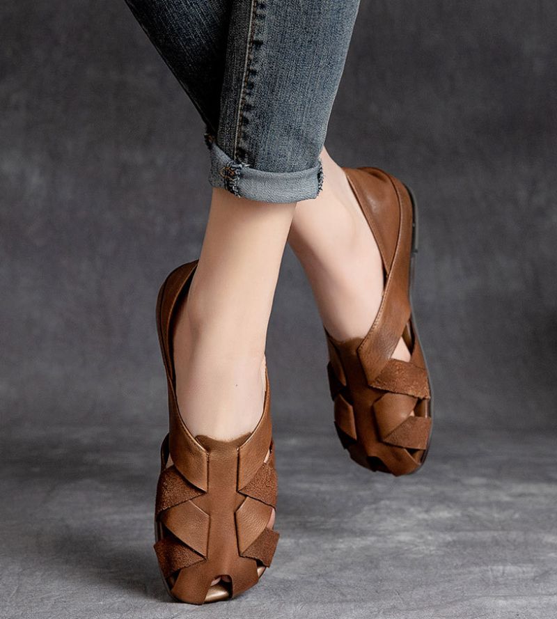 Clara Dames Sandaal - Khaki