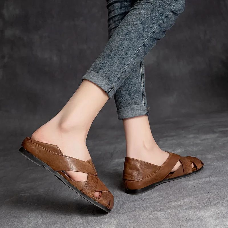 Clara Dames Sandaal - Khaki