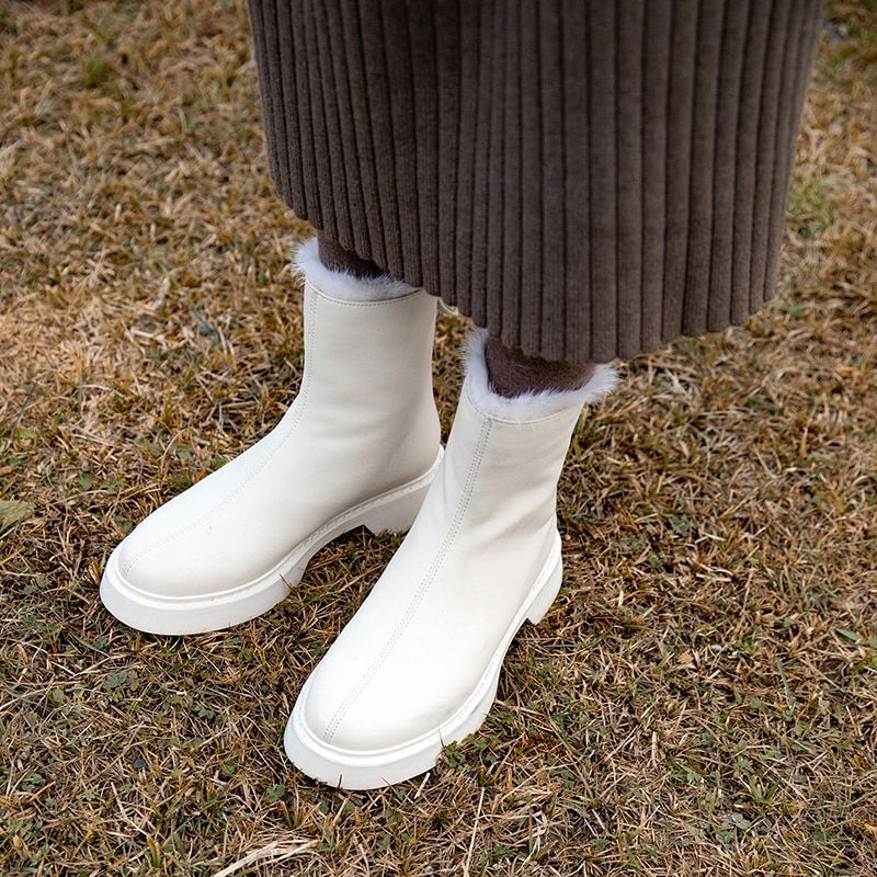Clara Dames Winterlaarzen Van Hoge Kwaliteit - Zwart