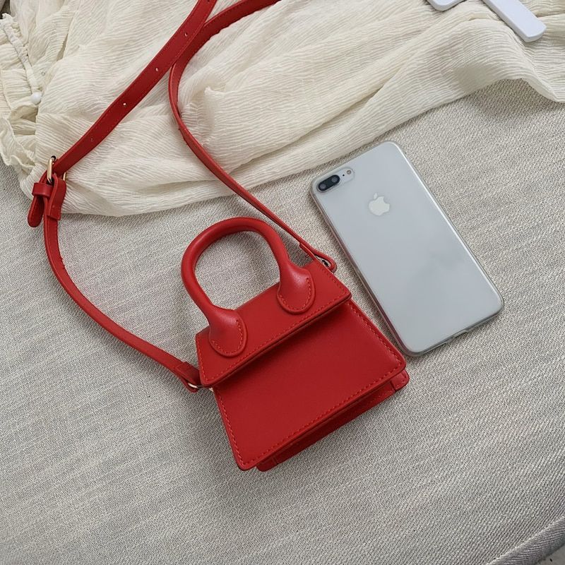 Claret Dames Leren Crossbody Handtas - Groot-Groen