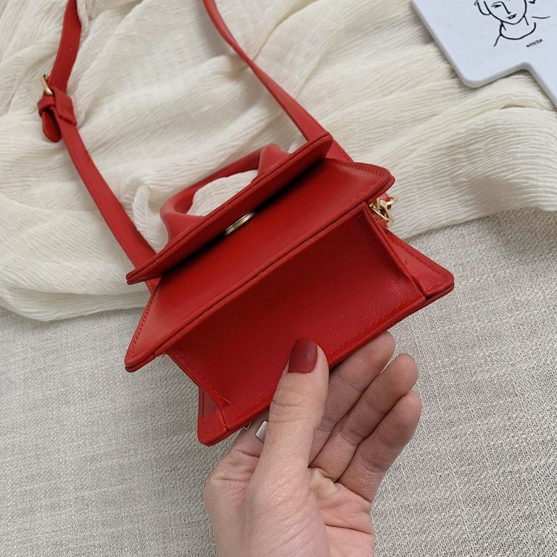 Claret Dames Leren Crossbody Handtas - Groot-Groen