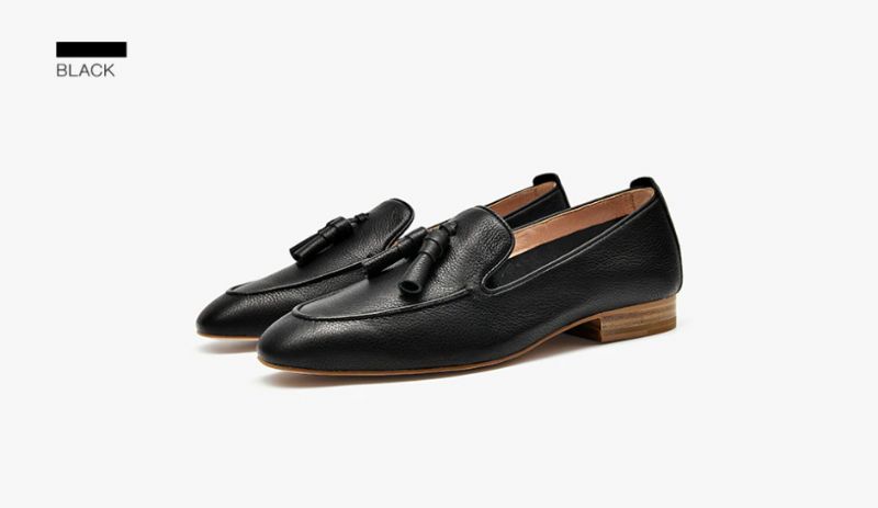 Claret Dames Loafer Schoenen - Zwart