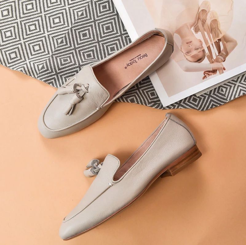 Claret Dames Loafer Schoenen - Zwart