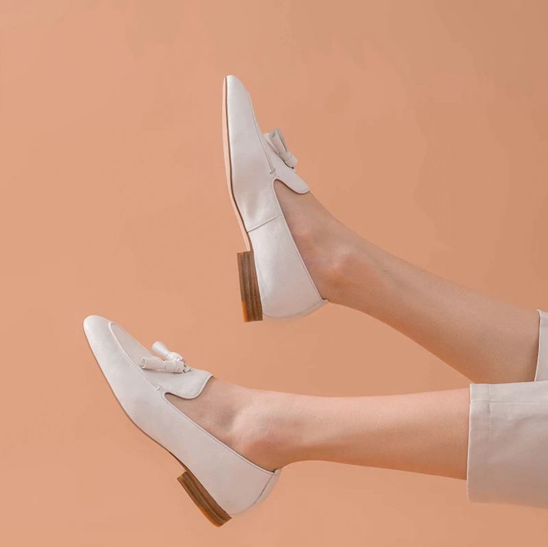 Claret Dames Loafer Schoenen - Zwart