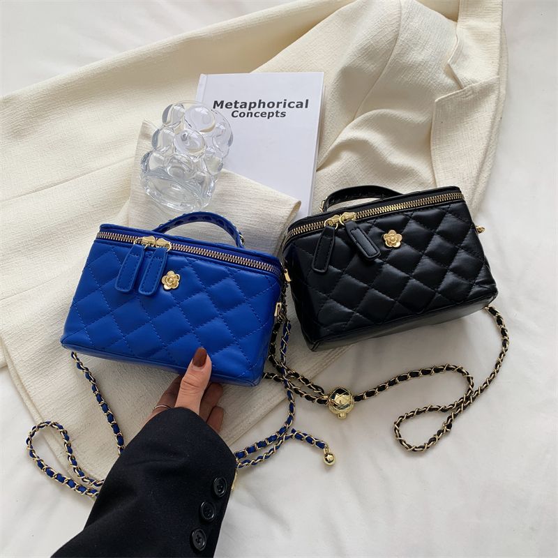 Claret Dames Luxe Leren Mini Crossbody Handtas - Grote Zwarte