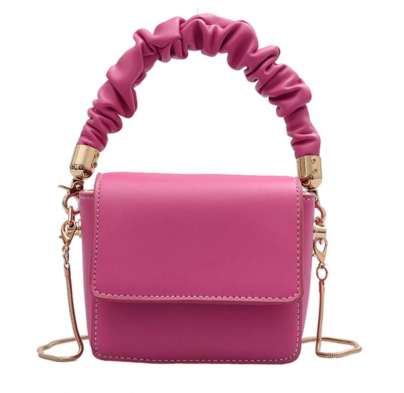 Claret Dames Super Mini Handtas - Roos