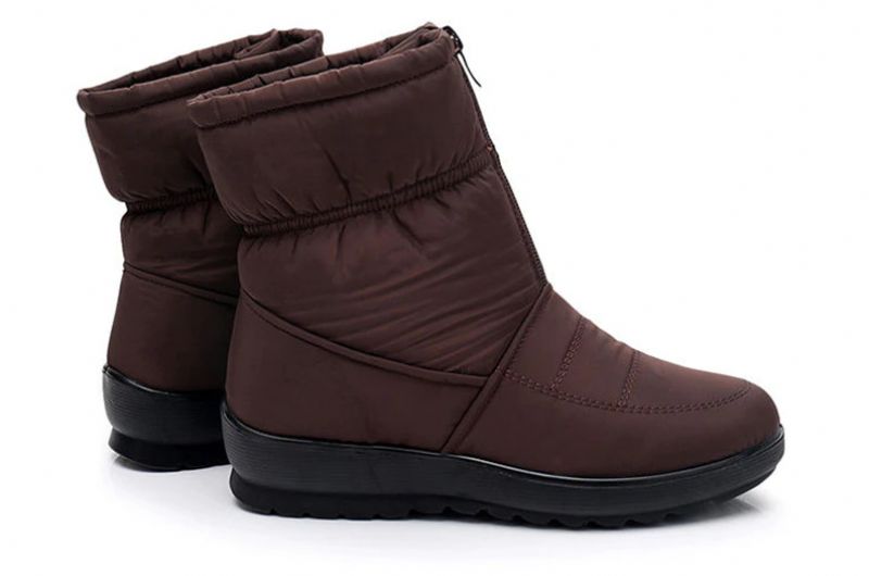 Claret Dames Waterdichte Winterlaarzen - Zwart