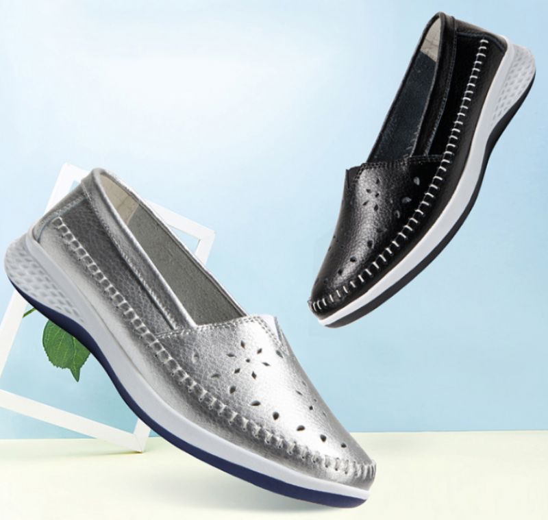Clarice Dames Loafer Schoenen - Blauw