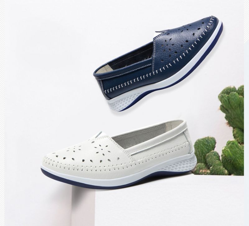 Clarice Dames Loafer Schoenen - Blauw