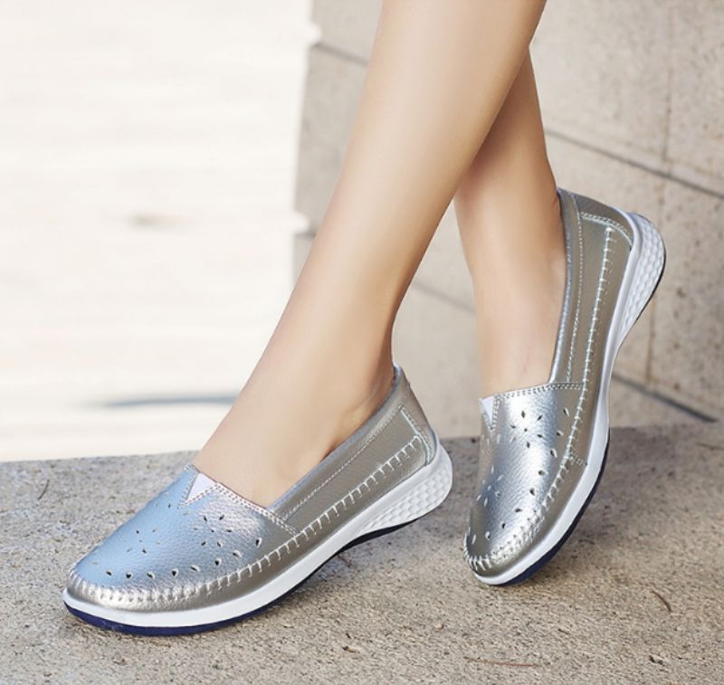 Clarice Dames Loafer Schoenen - Blauw