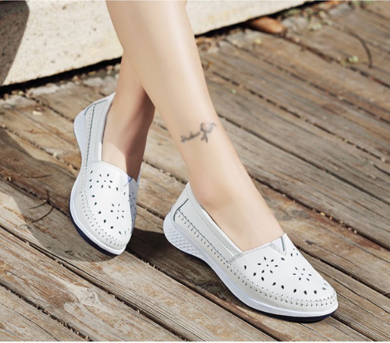 Clarice Dames Loafer Schoenen - Blauw