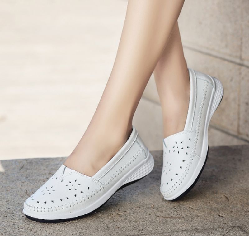 Clarice Dames Loafer Schoenen - Blauw
