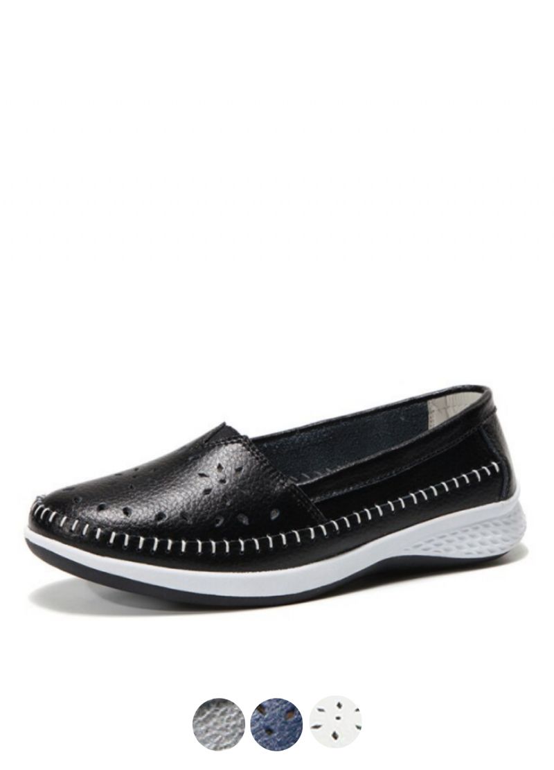Clarice Dames Loafer Zwarte Schoenen