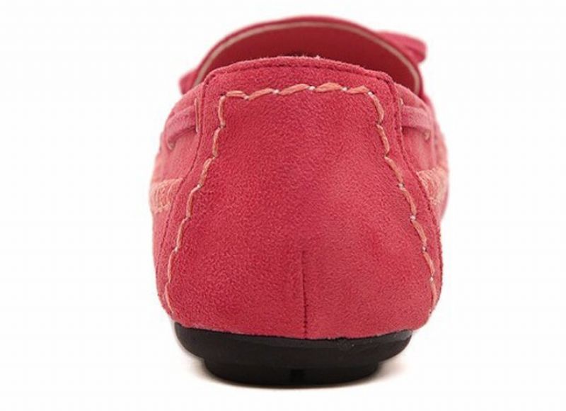 Clarise Dames Platte Loafer Schoenen - Beige
