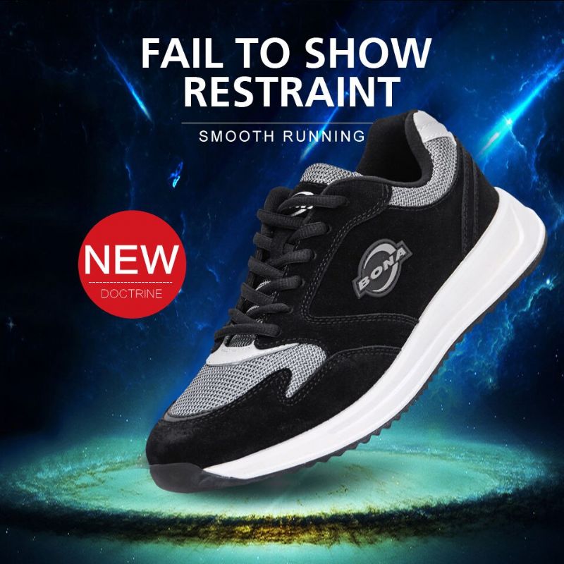 Claude Heren Suède Sneakers - Grijs