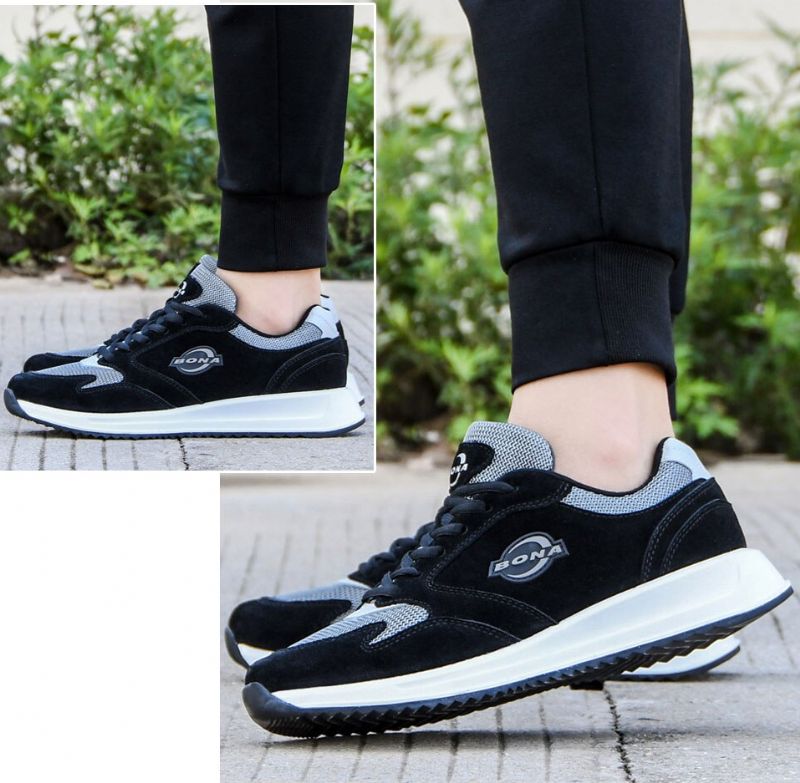 Claude Heren Suède Sneakers - Grijs