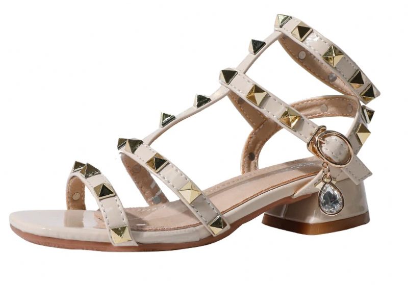 Claudia Meisjes Gladiator Sandaal - Goud