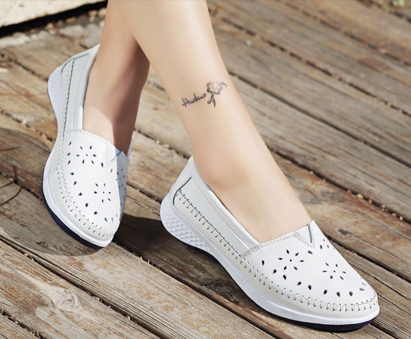 Clavelina Dames Loafers Schoenen - Blauw