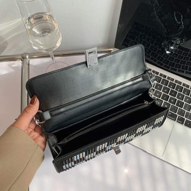 Clavijo Dames Kleine Handtas Met Luxe Strass - Multicolor