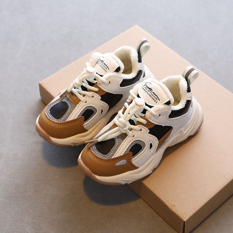 Clayd Jongenshardloopschoenen - Bruin