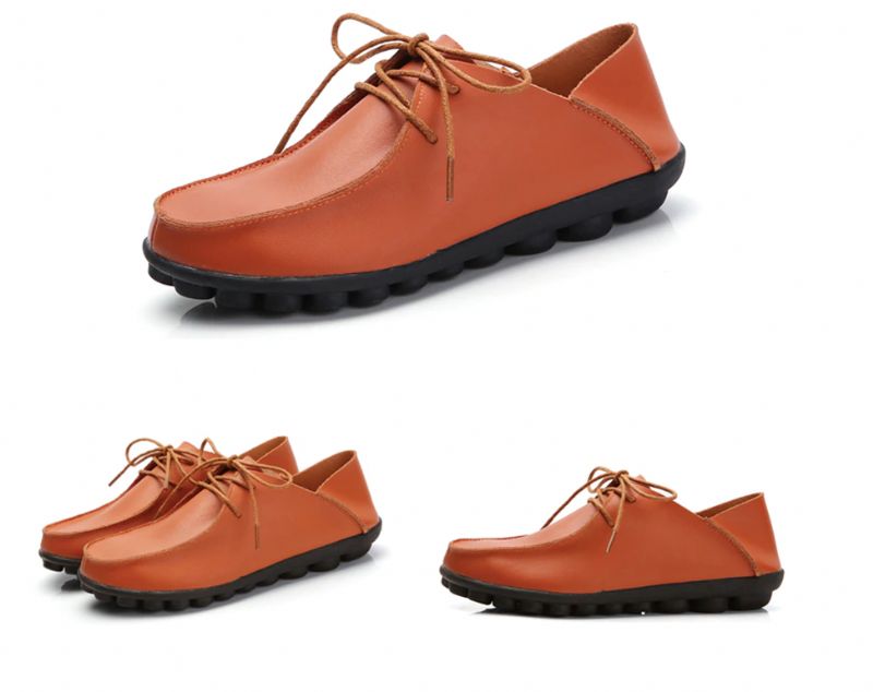 Clemencia Dames Loafer Schoenen - Rood