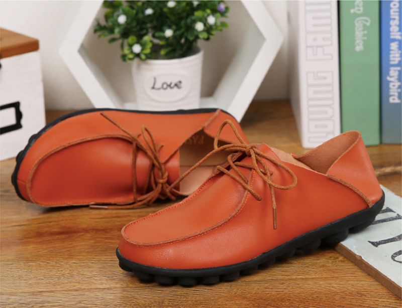 Clemencia Dames Loafer Schoenen - Rood