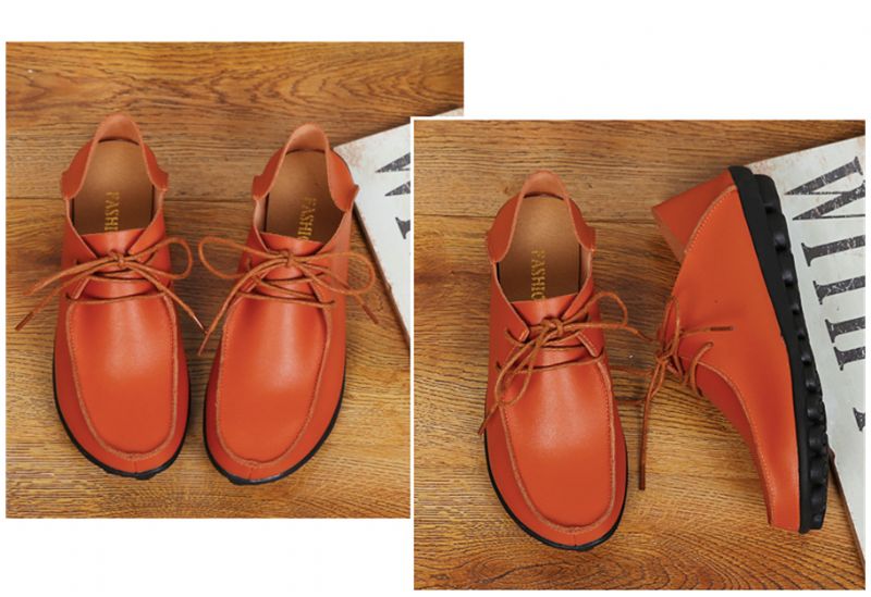 Clemencia Dames Loafer Schoenen - Rood