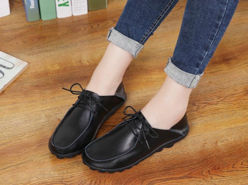 Clemencia Dames Loafer Schoenen - Rood