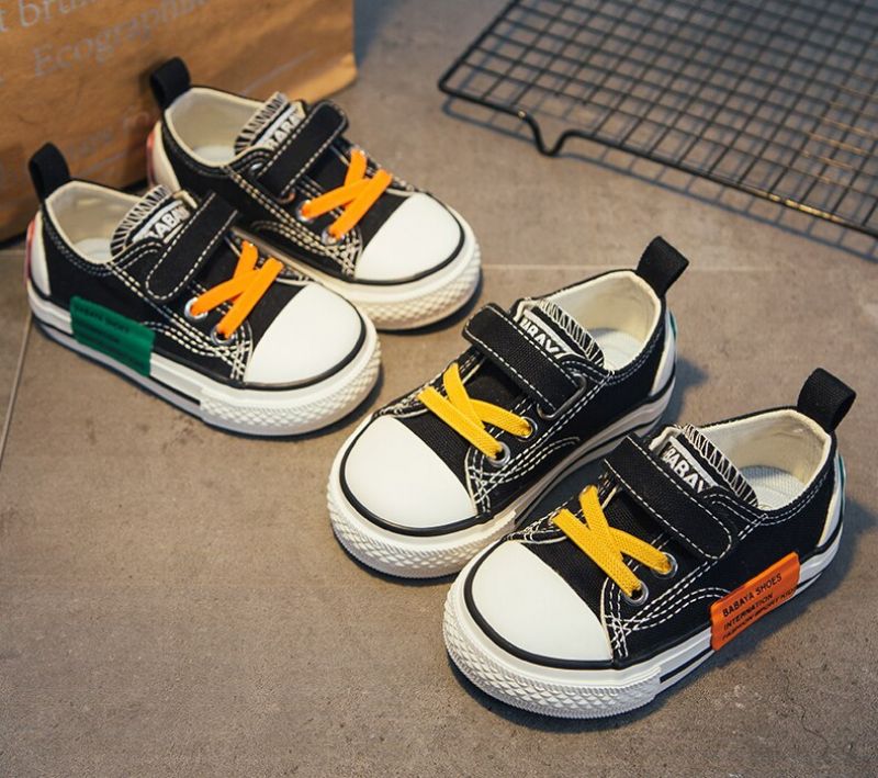 Clemente Jongens Casual Sneaker - Zwart