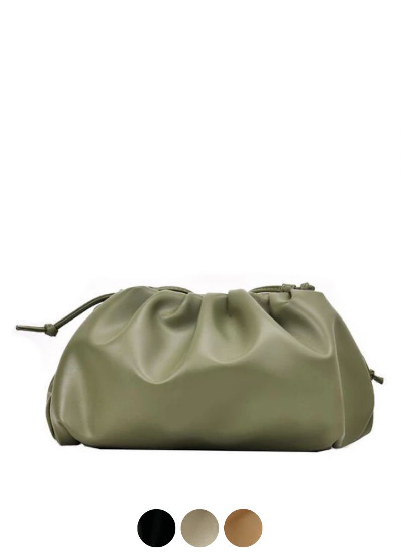 Cleo Dames Leren Crossbody Handtas