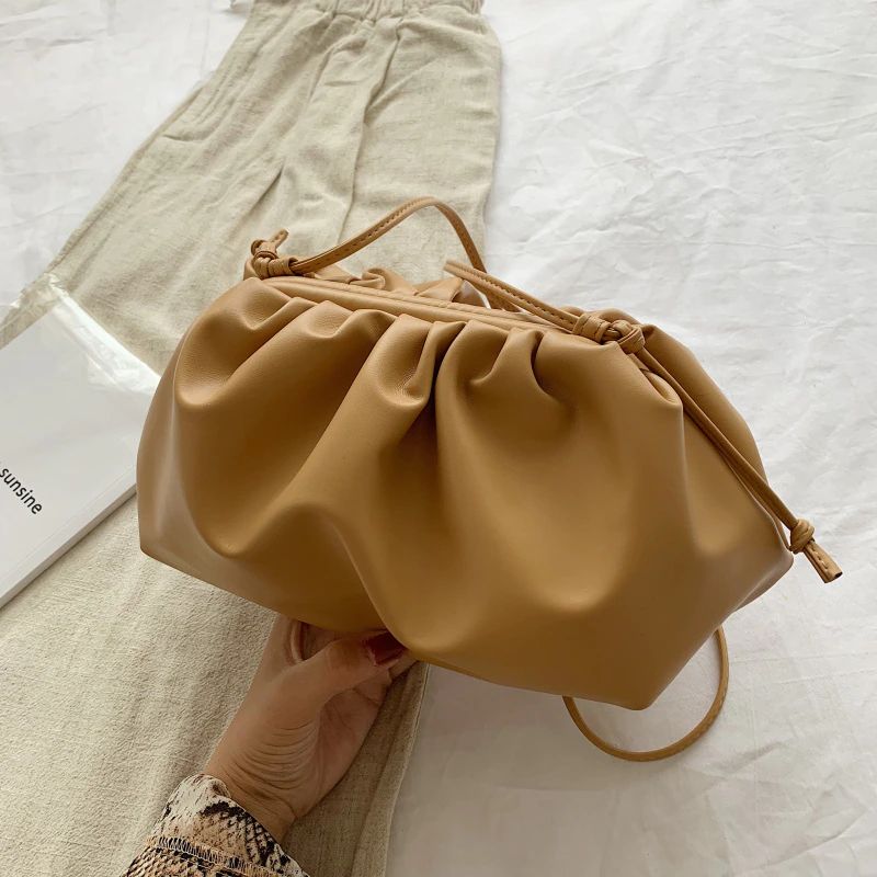 Cleo Dames Leren Crossbody Handtas - Groen