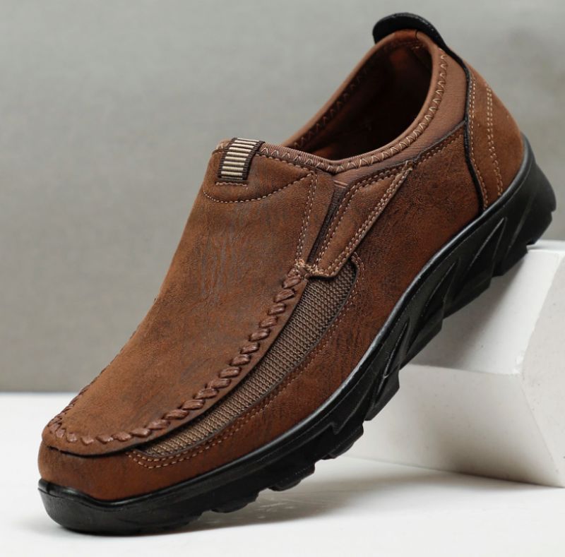 Cleo Heren Loafer Schoenen - Bruin