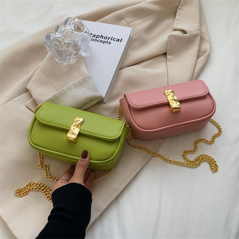 Cleo Leren Flap Crossbody Handtas - Zwart