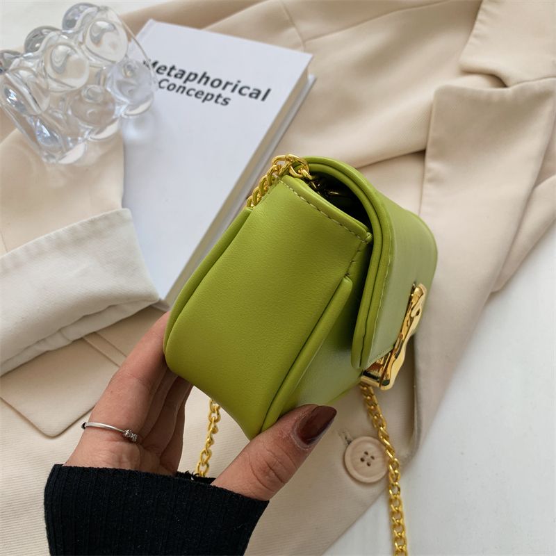 Cleo Leren Flap Crossbody Handtas - Zwart