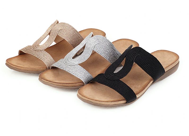 Cleruquia Pantoffels - Zilver