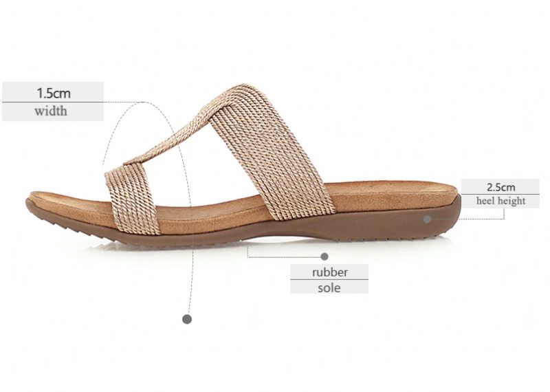 Cleruquia Pantoffels - Zilver