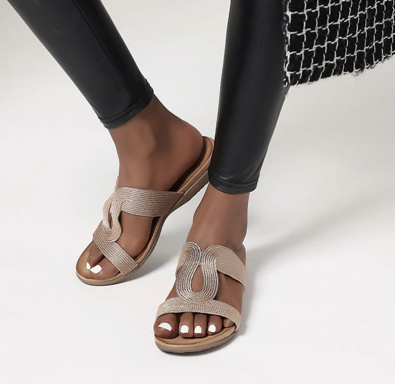 Cleruquia Pantoffels - Zilver