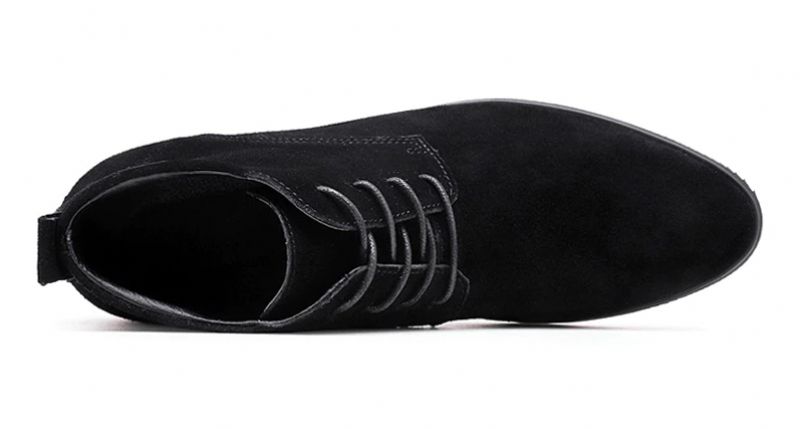 Clettus Heren Suède Boots - Grijs