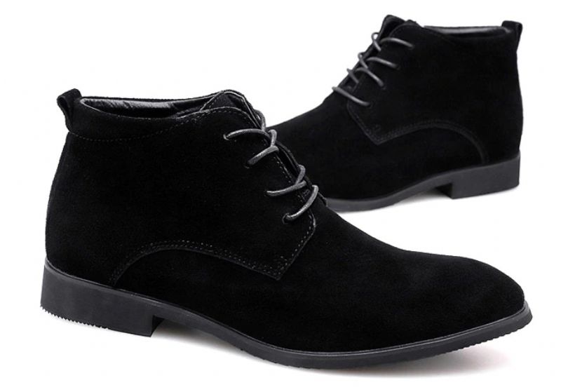 Clettus Heren Suède Boots - Grijs