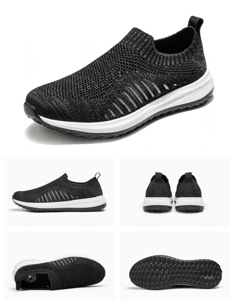 Clint Heren Slip-on Casual Schoenen - Zwart
