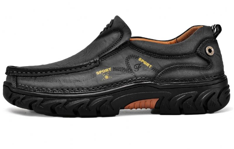 Clinton Heren Loafer Casual Schoenen - Grijs