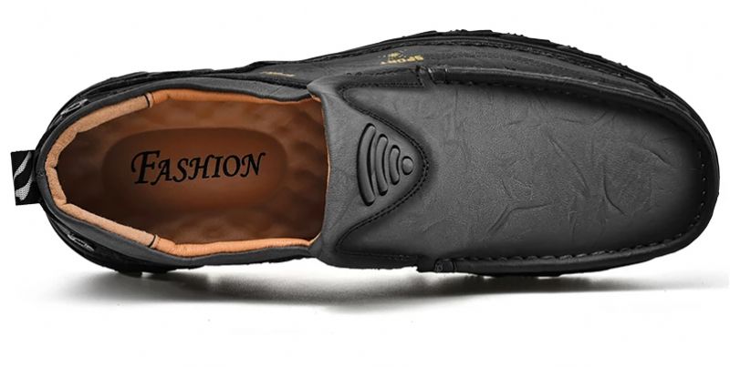 Clinton Heren Loafer Casual Schoenen - Grijs
