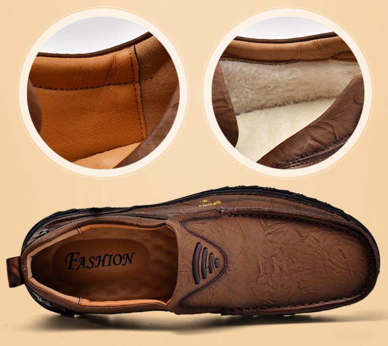 Clinton Heren Loafer Casual Schoenen - Grijs