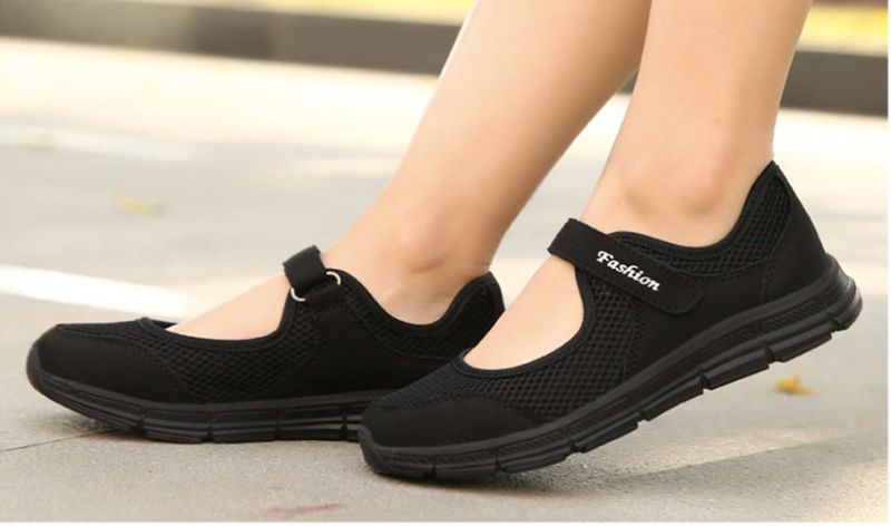 Clivias Dames Loafer Schoenen - Zwart