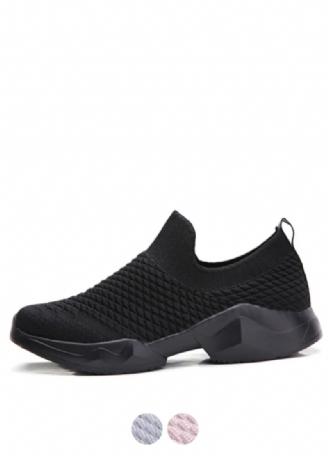 Clorina Dames Slip-on Zwarte Schoenen