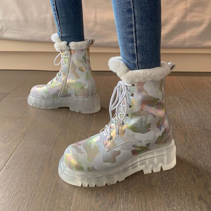 Cloudy Dameslaarsjes - Wit