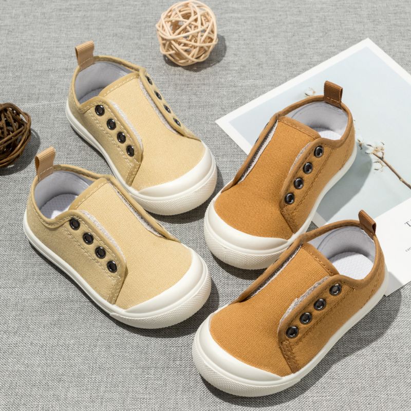 Cobain Unisex Casual Sneaker Voor Kinderen - Beige