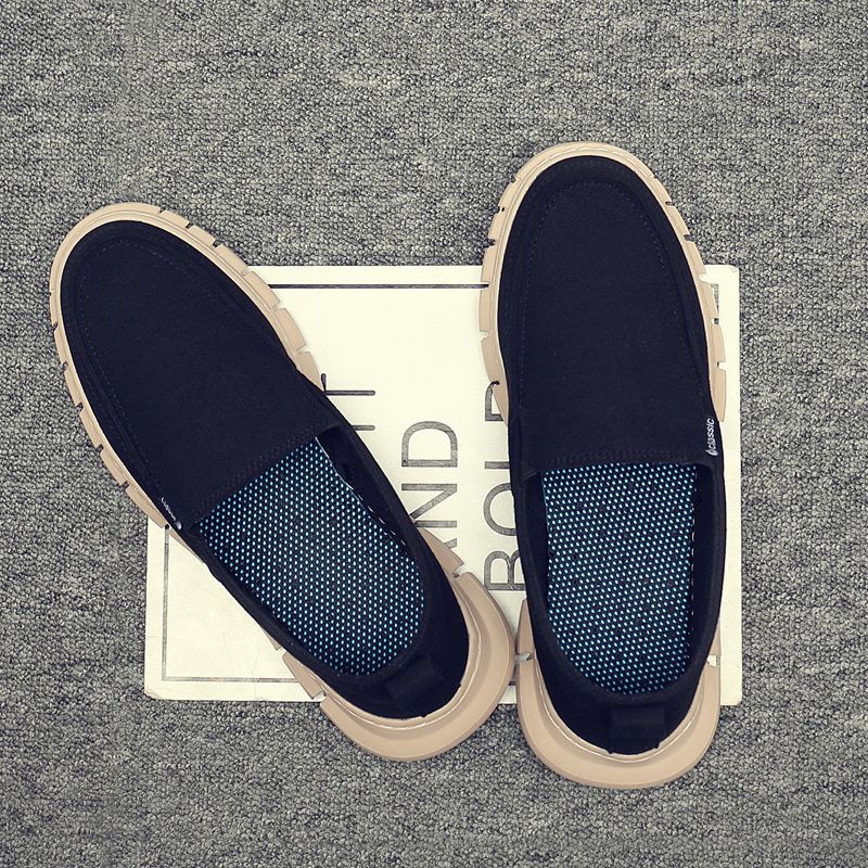 Cobo Heren Loafers Casual Schoenen - Blauw