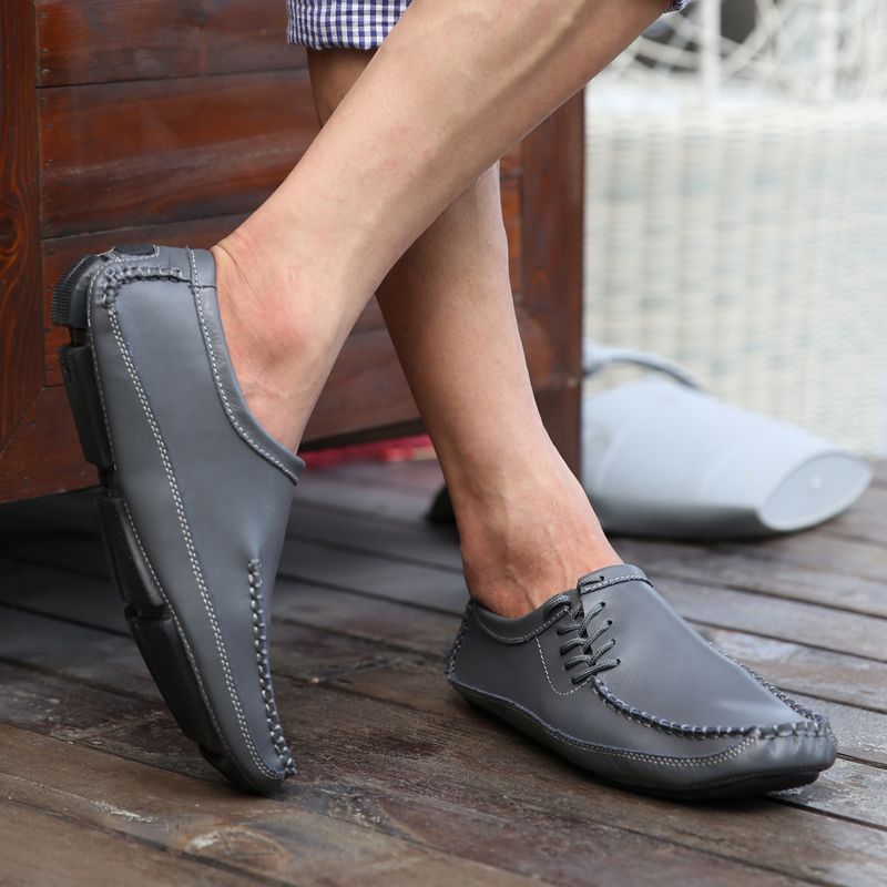Codina Heren Loafers Casual Schoenen - Koffie