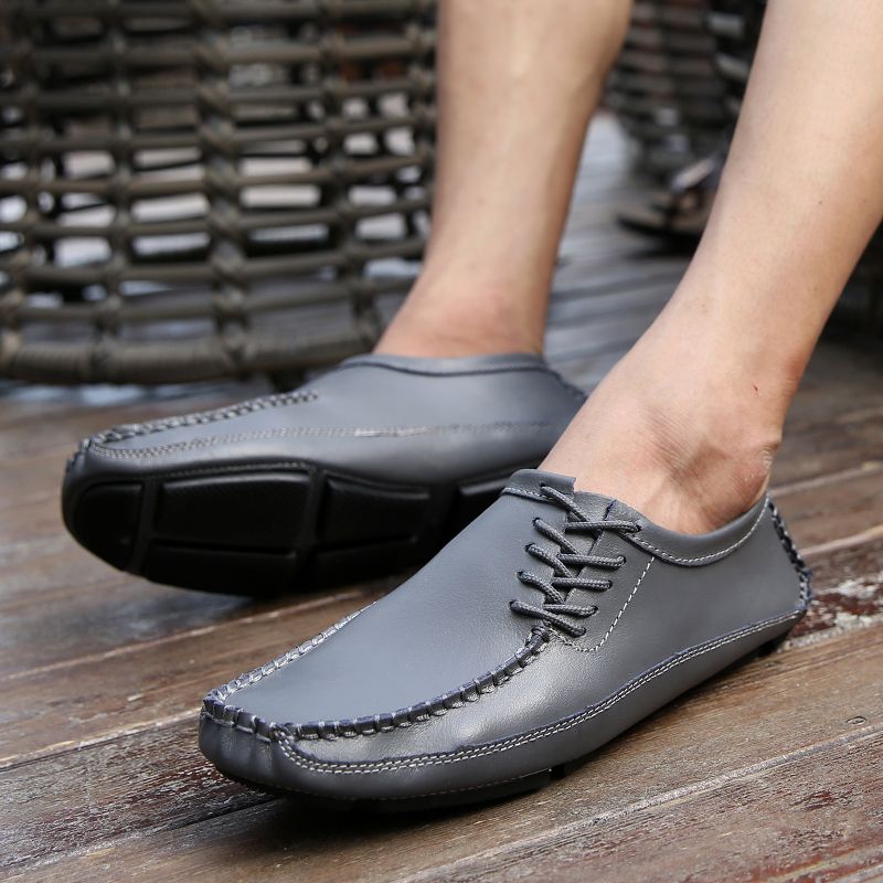 Codina Heren Loafers Casual Schoenen - Koffie
